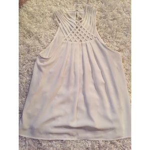 White boutique top
